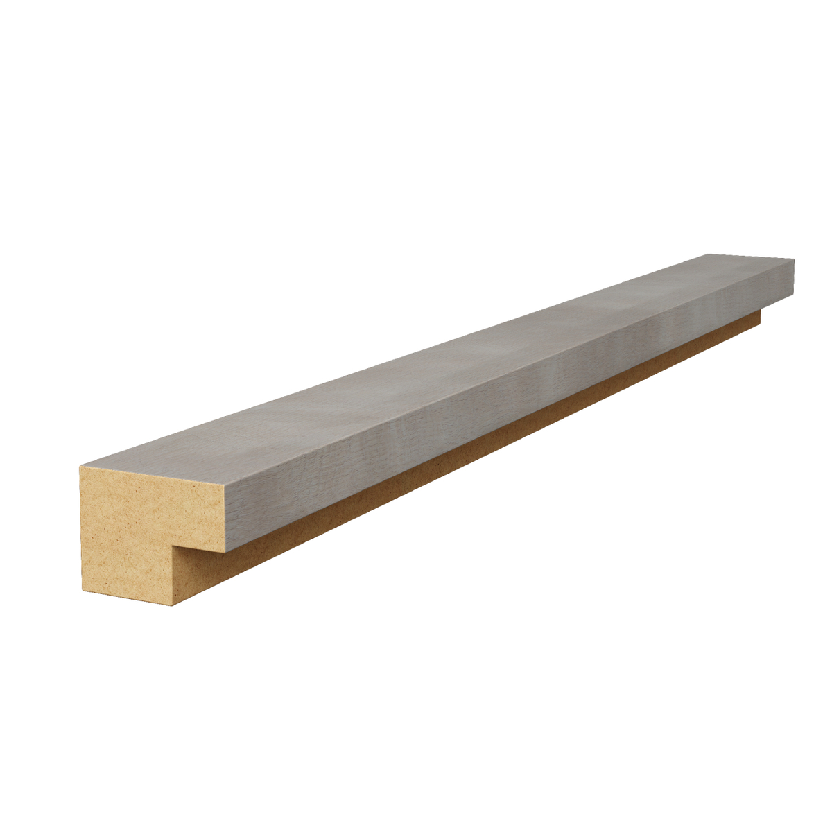 Финишный молдинг Cosca Decor Ясень Кристалл 1350×25×19